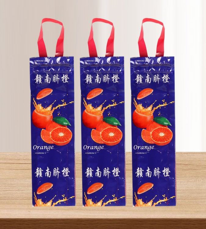 2-4kg Mini Stretch Logo Filme Embalagem Cítrica Saco Supermercado Saco de Frutas