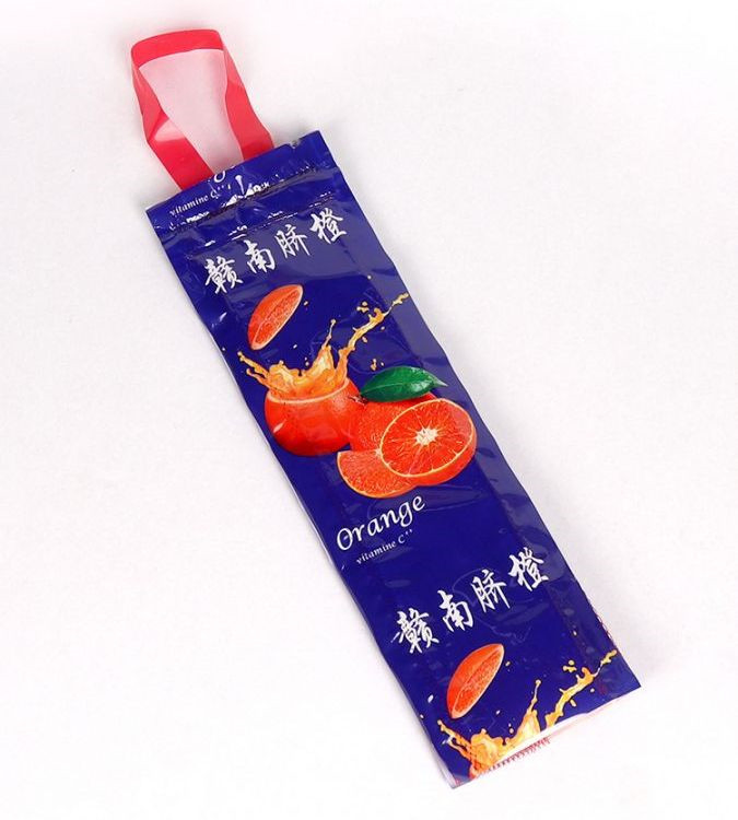 2-4kg Mini Stretch Logo Filme Embalagem Cítrica Saco Supermercado Saco de Frutas