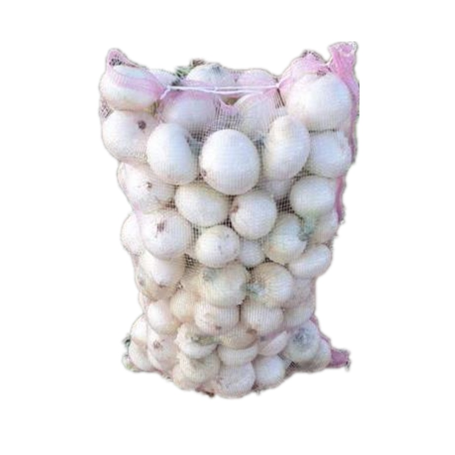 PP10kg 15kg Saco de Rede de Malha Leno para Cebola Vegetal Tubular Batata