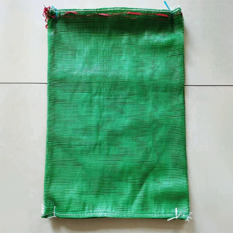 Saco de Rede Leno Tubular de Plástico PP Atacado com Cordão para Vegetais