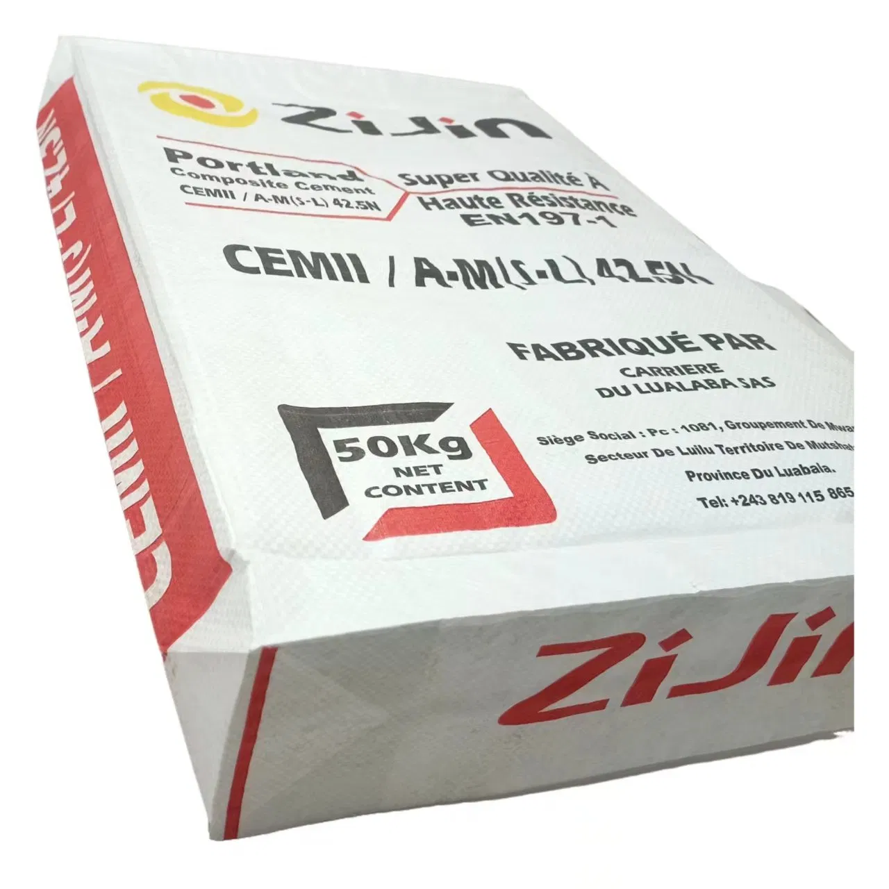 Saco de Válvula PP à Prova d'Água e à Prova de Umidade para Cimento, Químicos 25kg 50kg