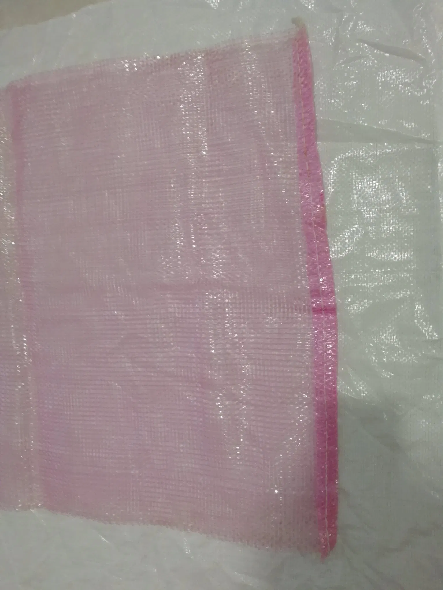 PP10kg 15kg Saco de Rede de Malha Leno para Cebola Vegetal Tubular Batata