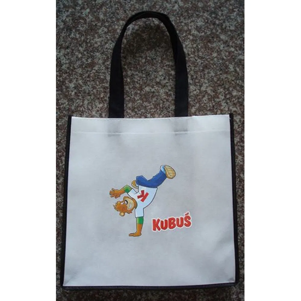 Bolsas de presente de tecido não tecido laminado em PP dobráveis e duráveis