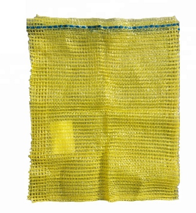 Bolsas de rede de malha Raschel de plástico PE HDPE para batata e cítricos