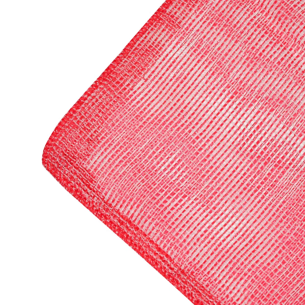 Preço de Fábrica Saco de Malha de HDPE com Cordão Plástico Vermelho Laranja para Batata Doce Sacos de Malha Leno Tubular de PP para Embalagem