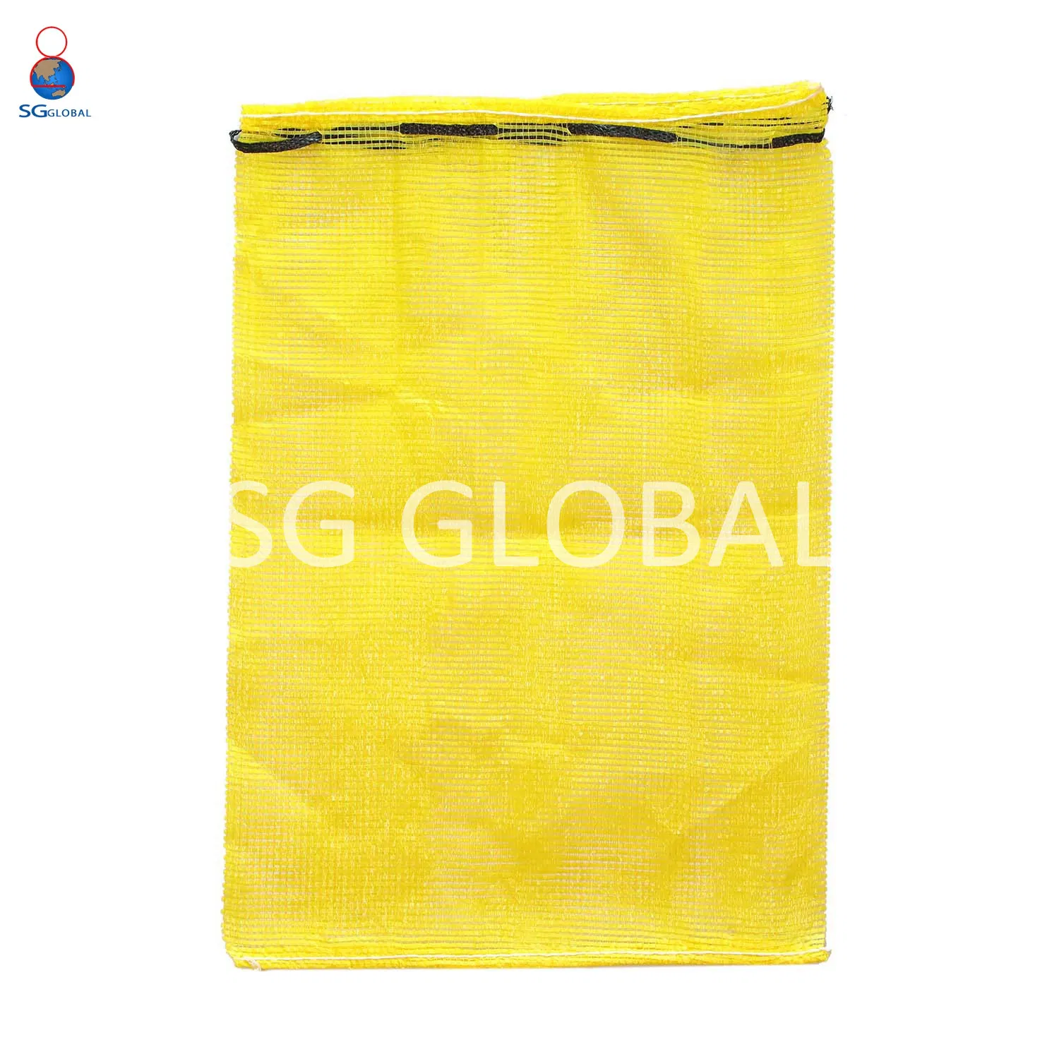 China 10kg 25kg Fábrica de Sacos de Rede de Drawstring de PP para Frutas e Legumes