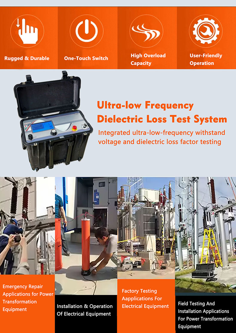 Ultra-Low Frequency Dielectric Loss Tester Product View