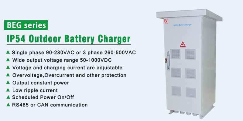 IP54 Battery Charger Technical View