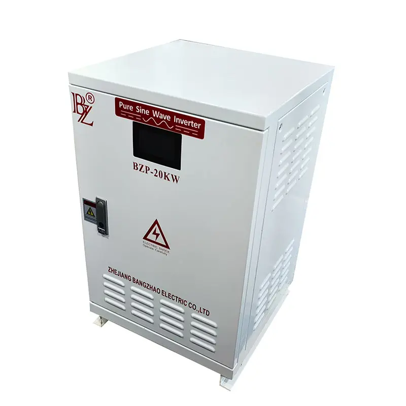 Custom 48VDC-380VAC 3 phase 20KW low frequency power inverter Factories, Exporters