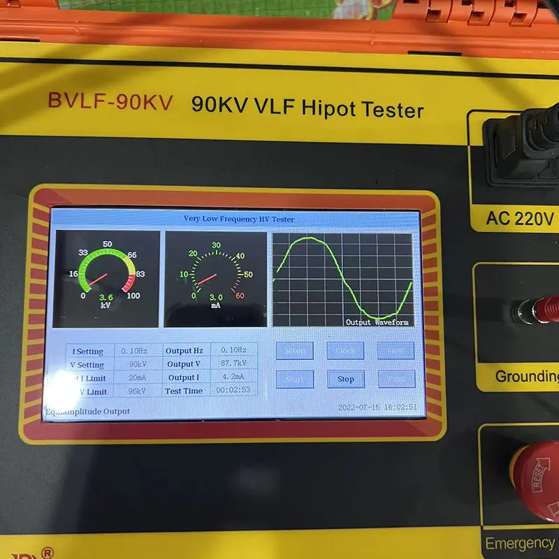 High-Quality Tan Delta (δ) High Voltage cable testing 90KV Manufacturer, Factory