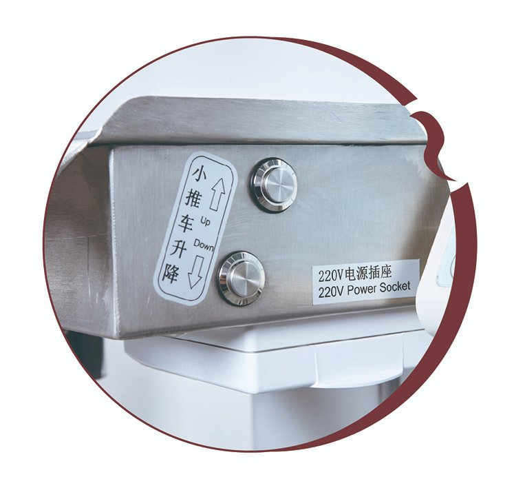 CE FDA USA Design Folded Dental Unit Chair Dental Equipment with Mobile Cart Trolley