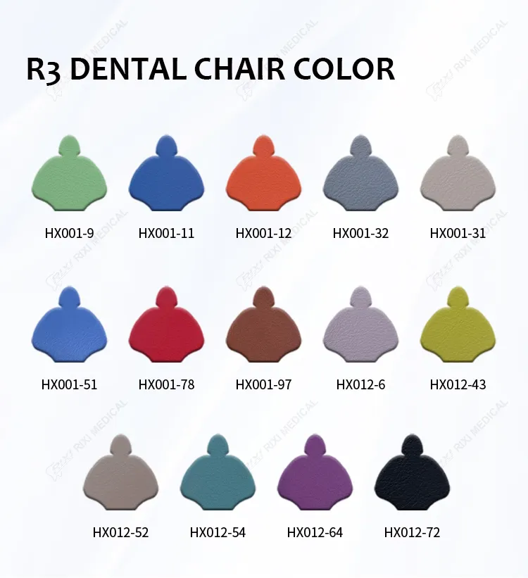 Dental Chairs Color Options