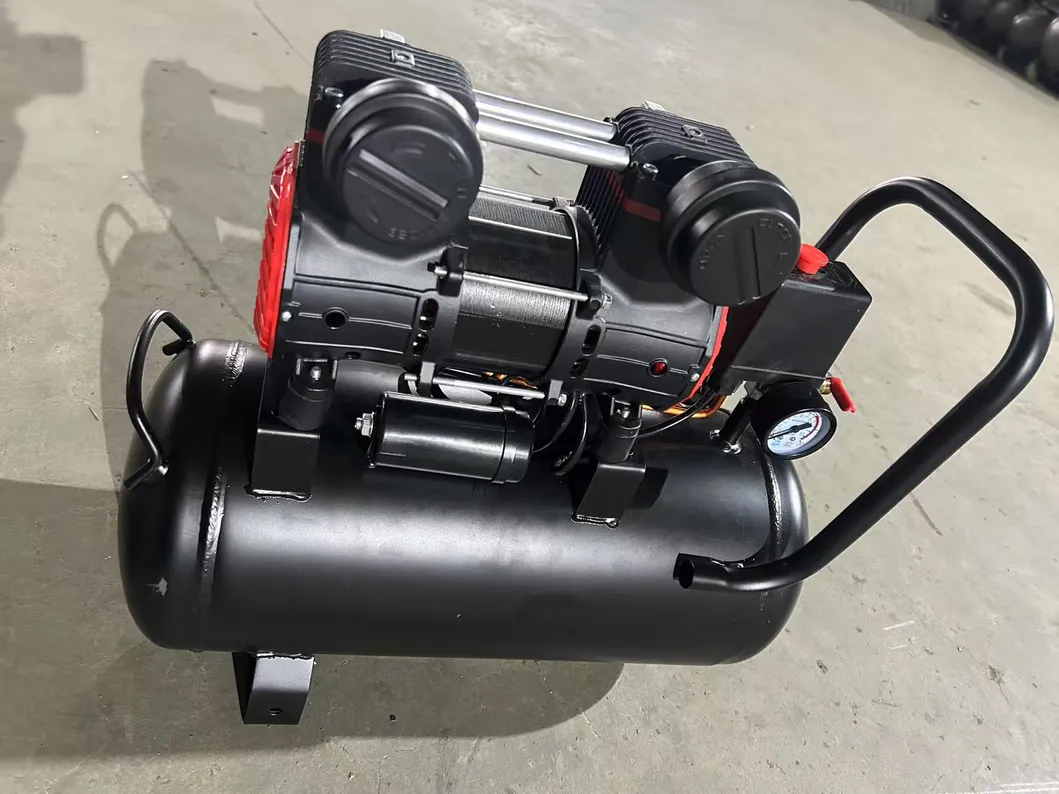 Electric AC Piston Air Compressor View