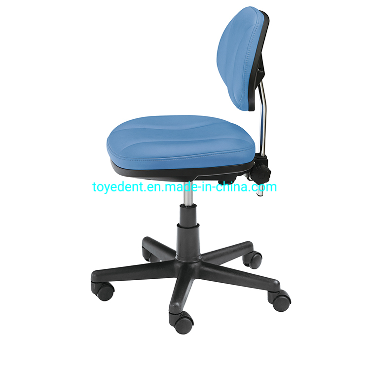 Dental Operator Leather Dentist Ergonomic Stool for Dental Chair Unit