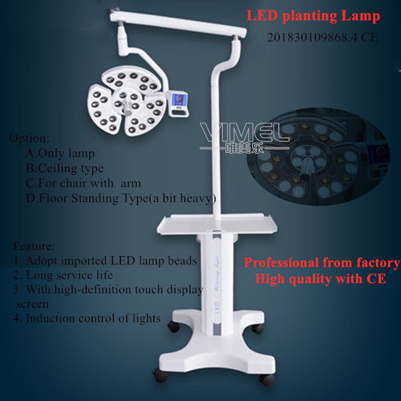 Shadowless 26 LED Lens Touchscreen Panel Sensor Dental Implant Surgery Lamp Medical Oral Examination Lamp