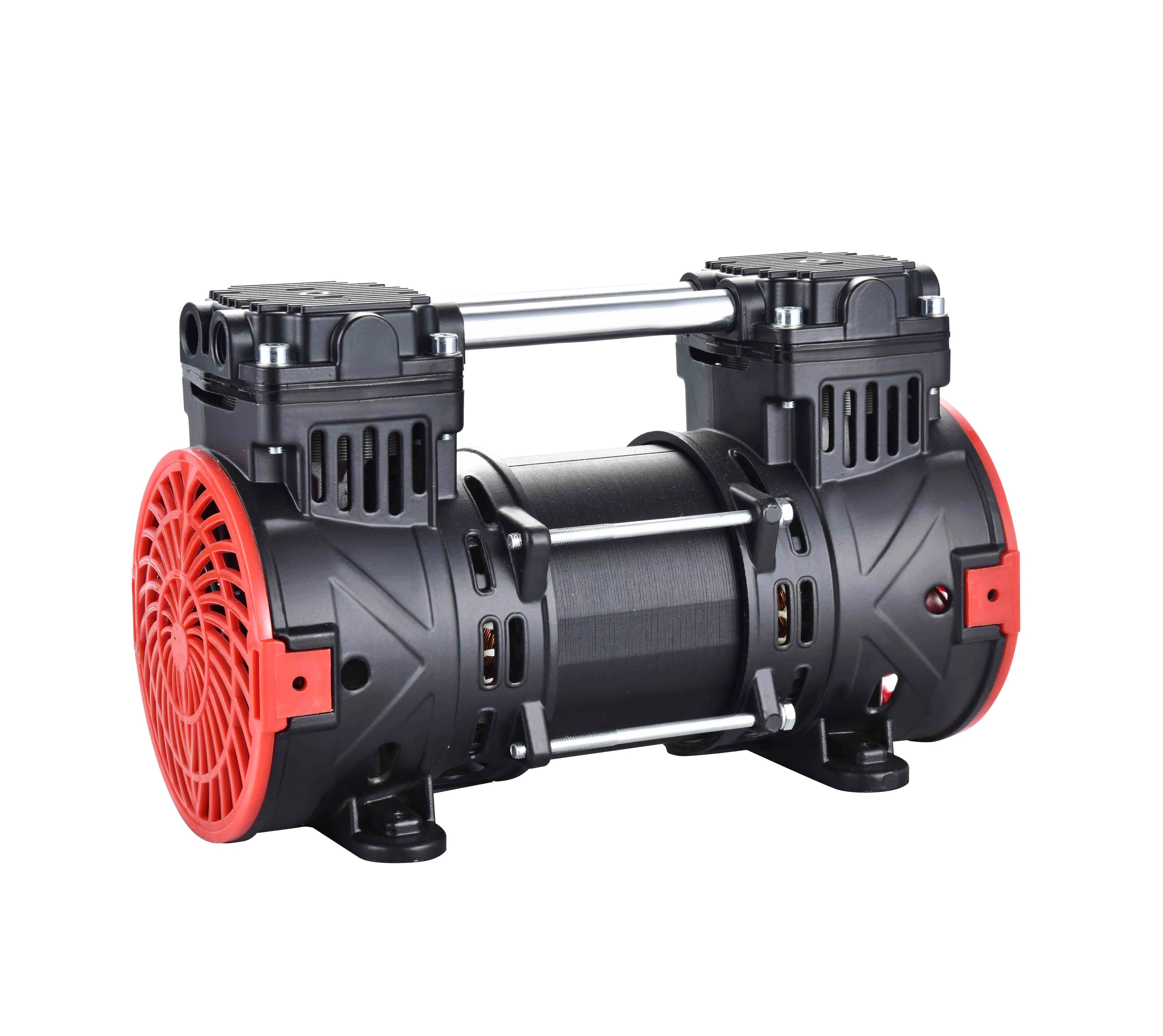 800W 8bar Electric AC Piston Oil Free Silent Dental Air Compressor 2 Pole