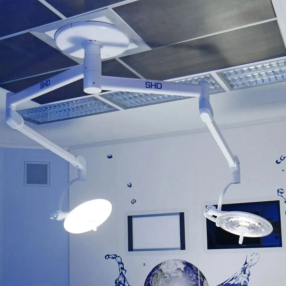 Wall Mounted Shadowless Operating Room Lamp for Hospital and Clinic LED Surgical Lights for Dental