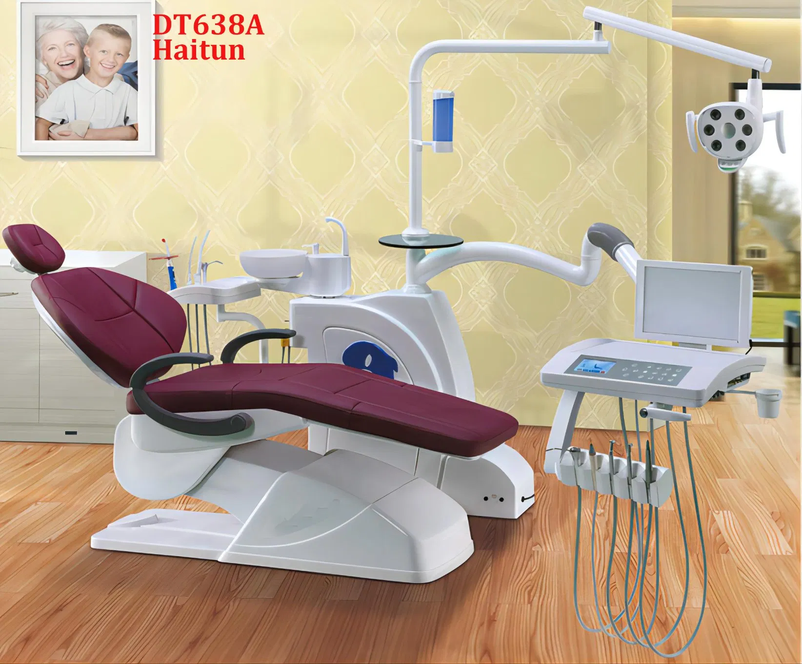 Iraq-Market! ! ! 2016 Best Selling Dt638A Haitun Dental Unit