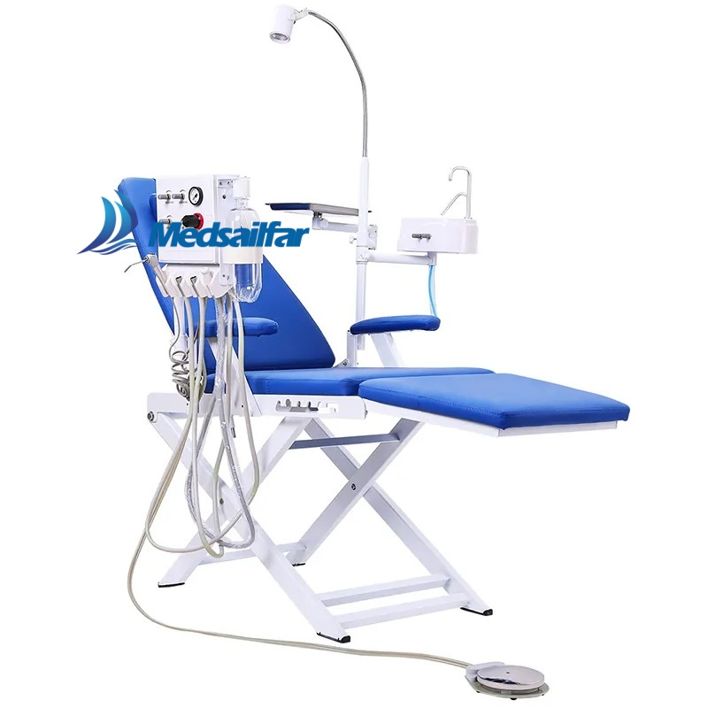 Hospital Folding Cheap Simple Sale Portable Used Spare Parts Dental Chair