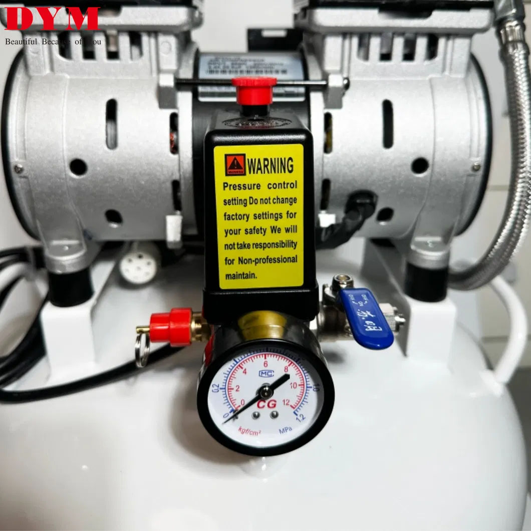 Dental Clinic 32L Oil Free 560W Air Dental Compressor