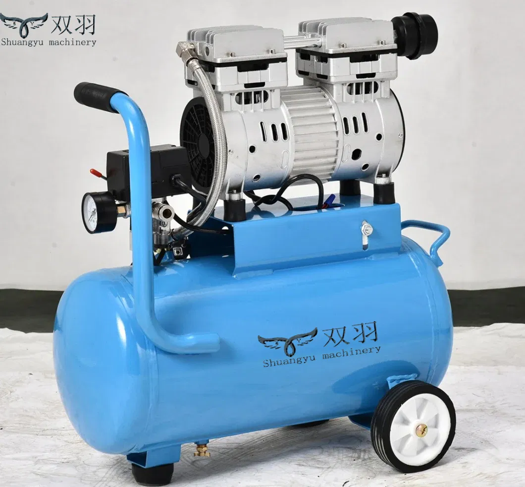 Oilless High Pressure Rotary Portable Mini Industrial Used Movable Single Max Dental AC Oil Screw Part Parts Piston Free Air Pump Compressor