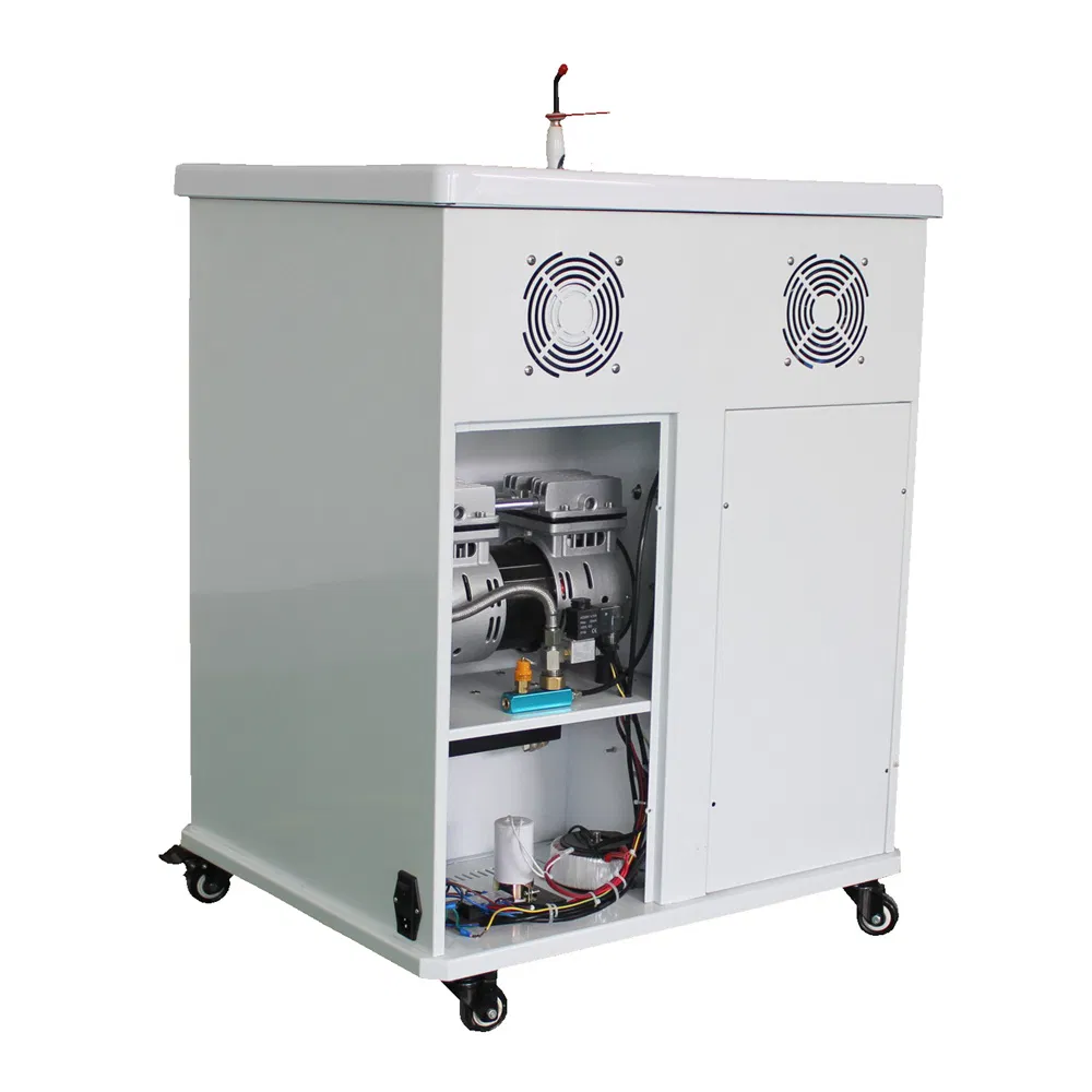 China Supplier Dental Clinic Use Mobile Suitcase Portable Dental Cabinet Unit with Air Compressor