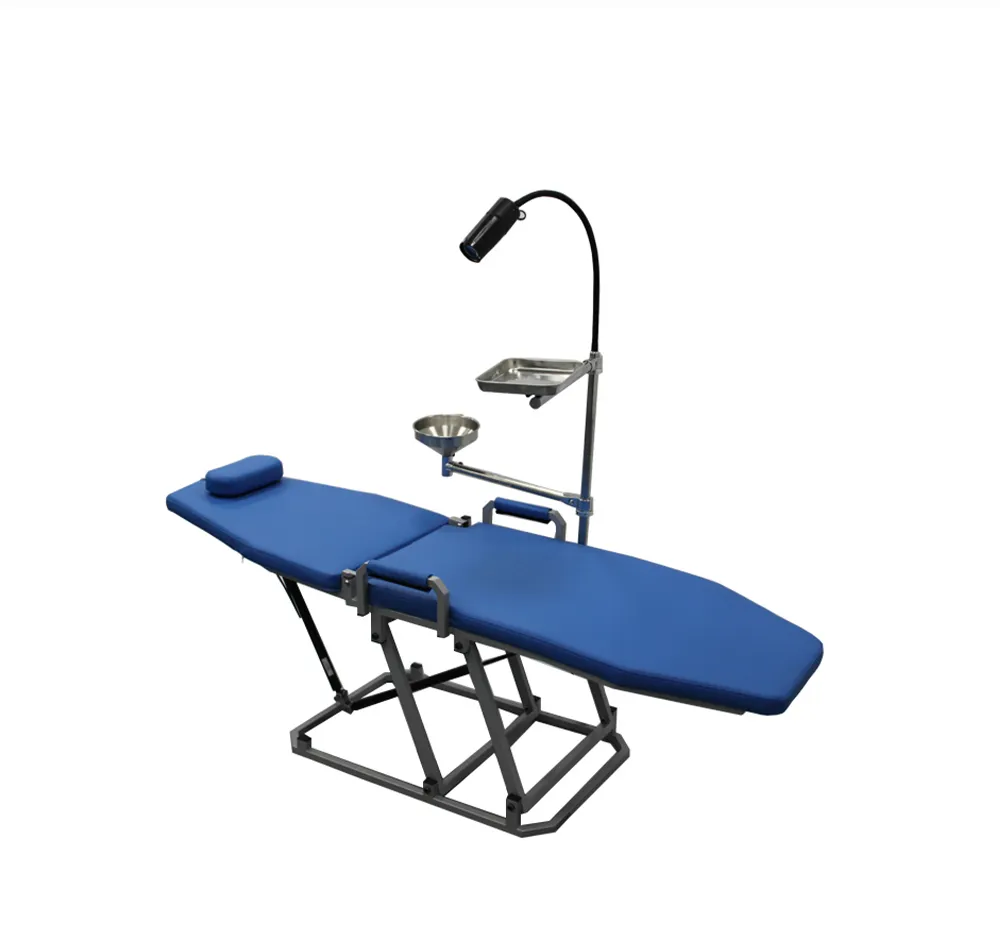 Dental Folding Chair Angle View