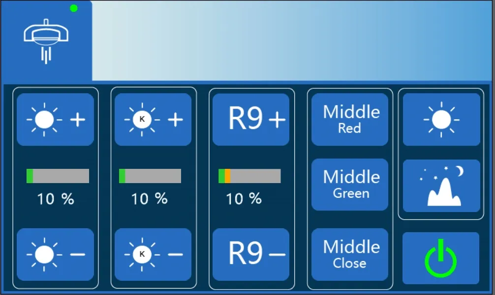 Surgical LED Light Installation