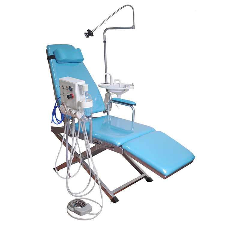 Sjd-A006 Portable CE Approved Dental Clinic Hospital Patient Folding Chair Unit