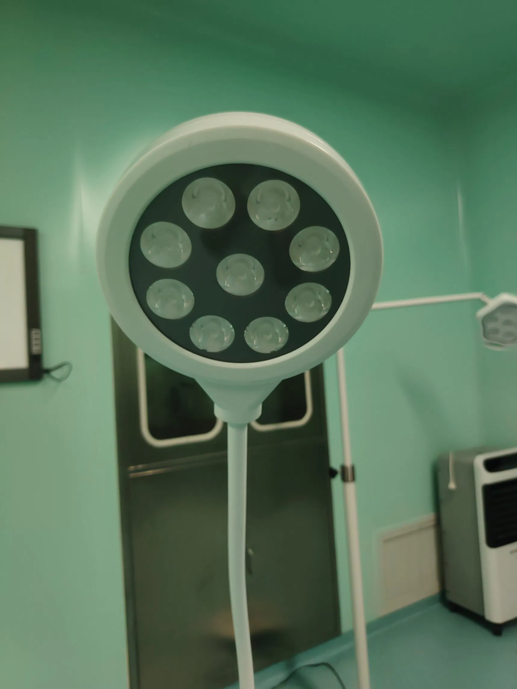 LED Shadowless Operating Lamp Floor Standing for Dental Clinic Hospital Wall Mountable