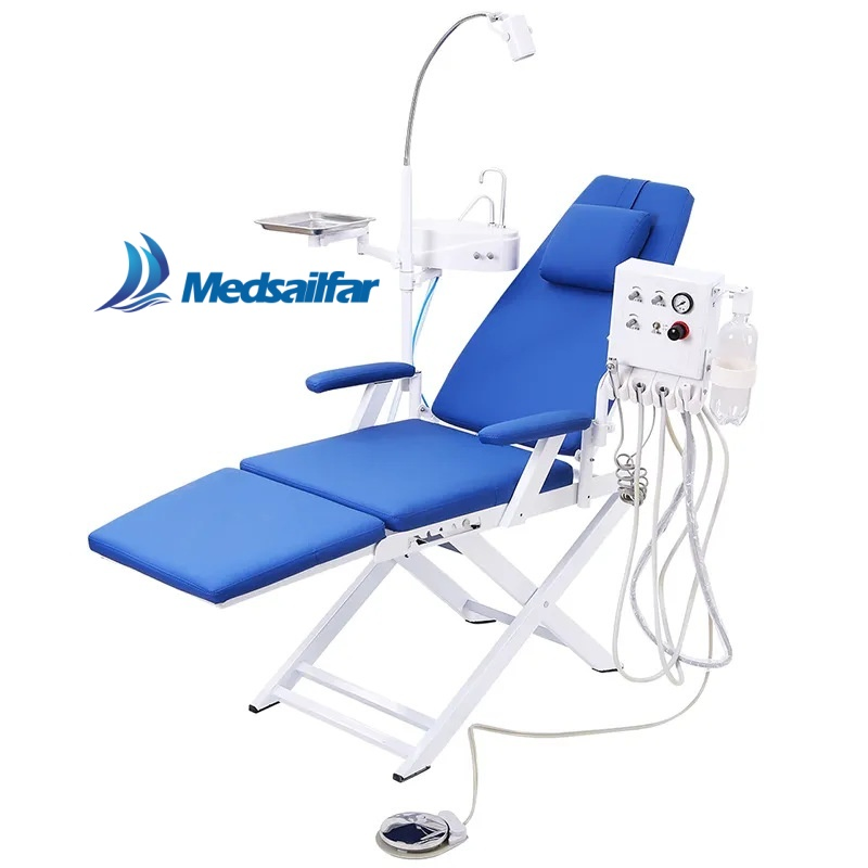 Hospital Folding Cheap Simple Sale Portable Used Spare Parts Dental Chair