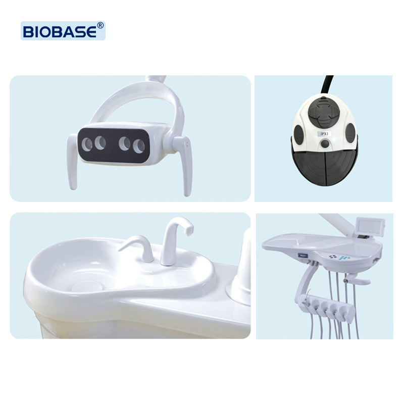 Biobase China E Peony-2301 Large Multi-Function Folding Dental Chair for Dentist Treatment Hospital