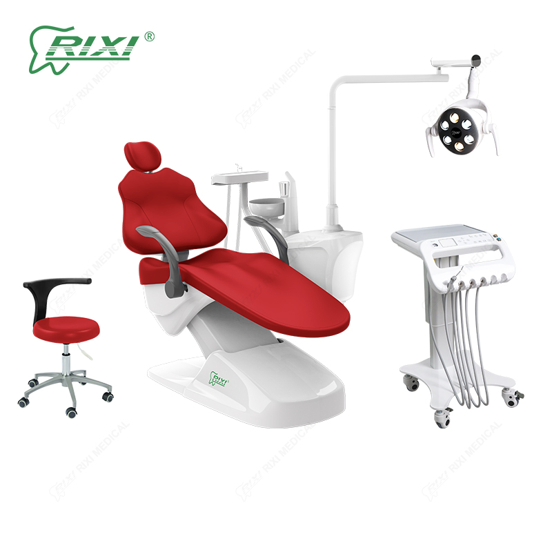 CE Approved Dental Chair Unit with Orthodontic Band Storage
