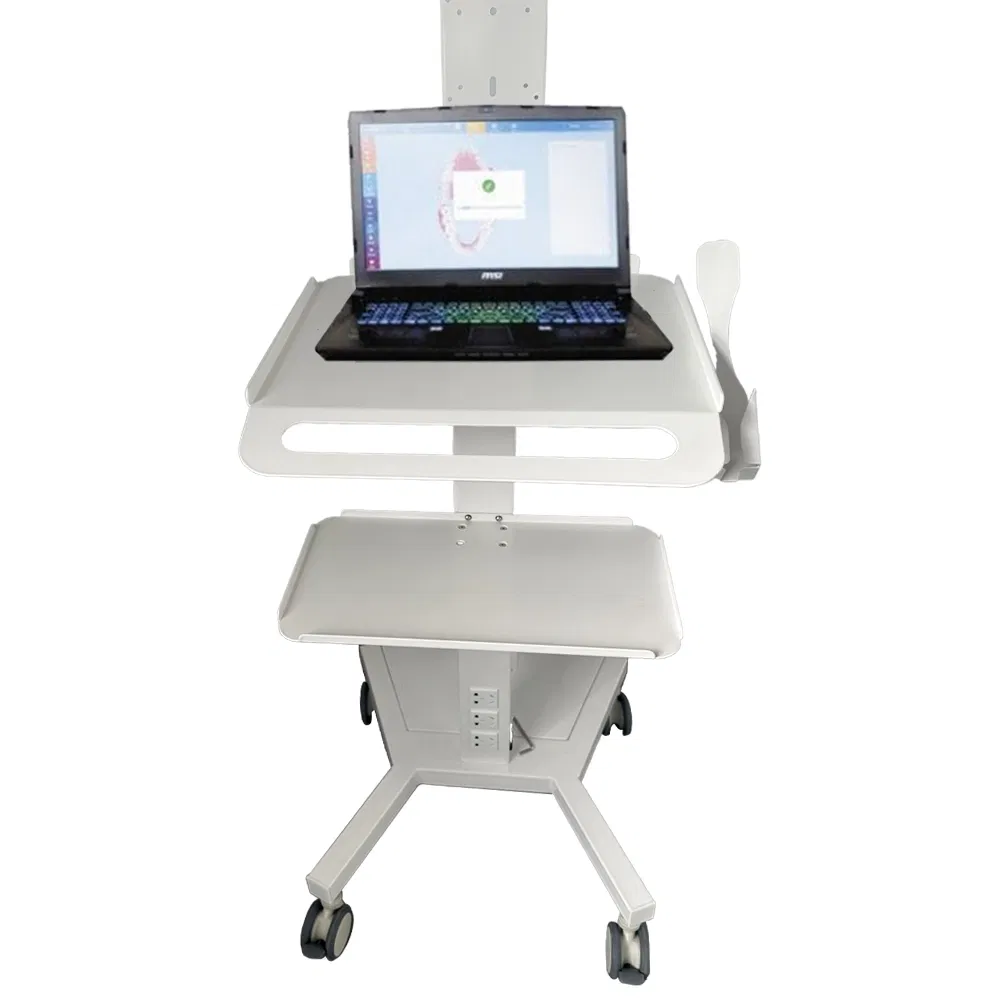 Dental Chair Side Solution Dental Scanner Trolley Intraoral Scanner Cart with Touchscreen