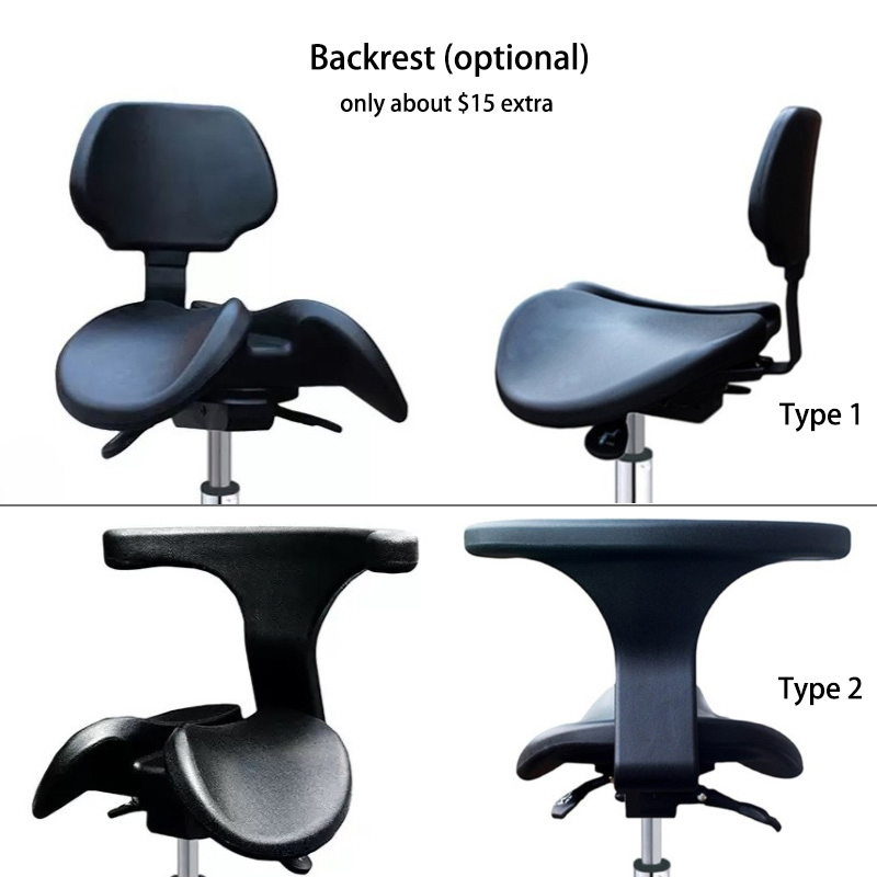Factory Supplier Adjustable Dentist Chair Medical Stool Ergonomic Saddle Stool
