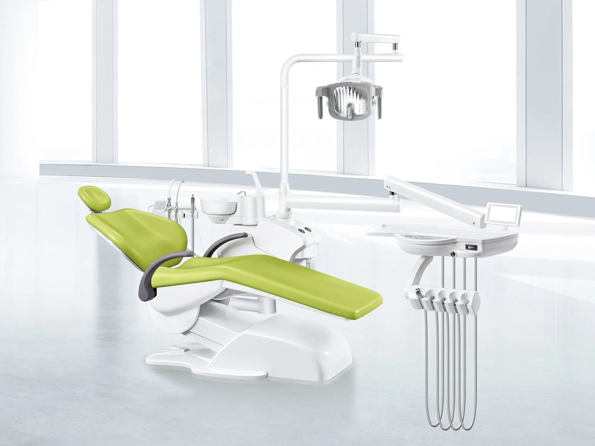 CE &amp; FDA Approved Best Medical Dental Instrument Equipment Integral Dental Unit Electric Dental Chair