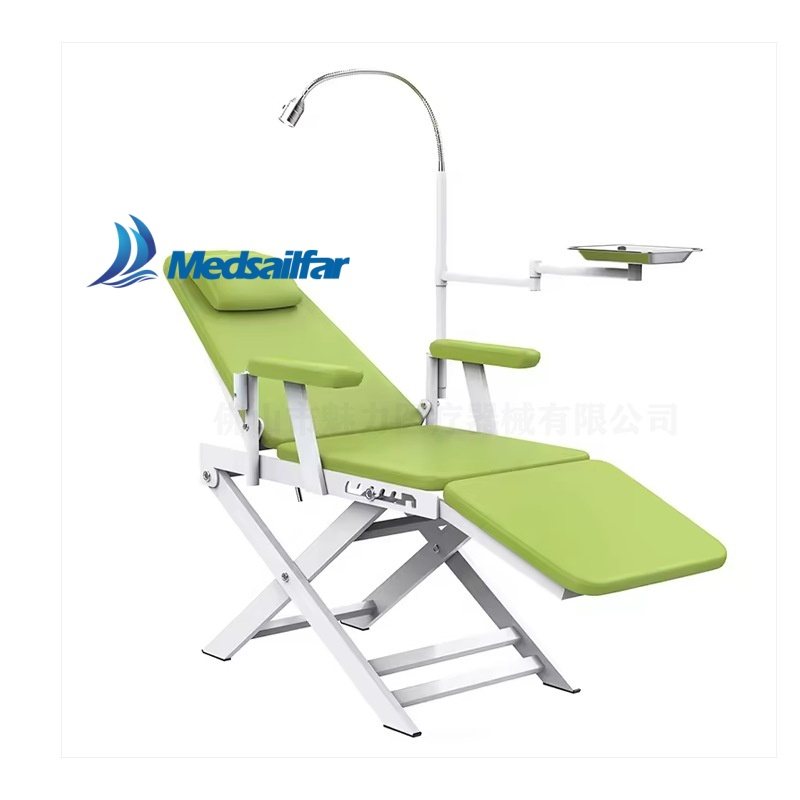 Hospital Folding Cheap Simple Sale Portable Used Spare Parts Dental Chair