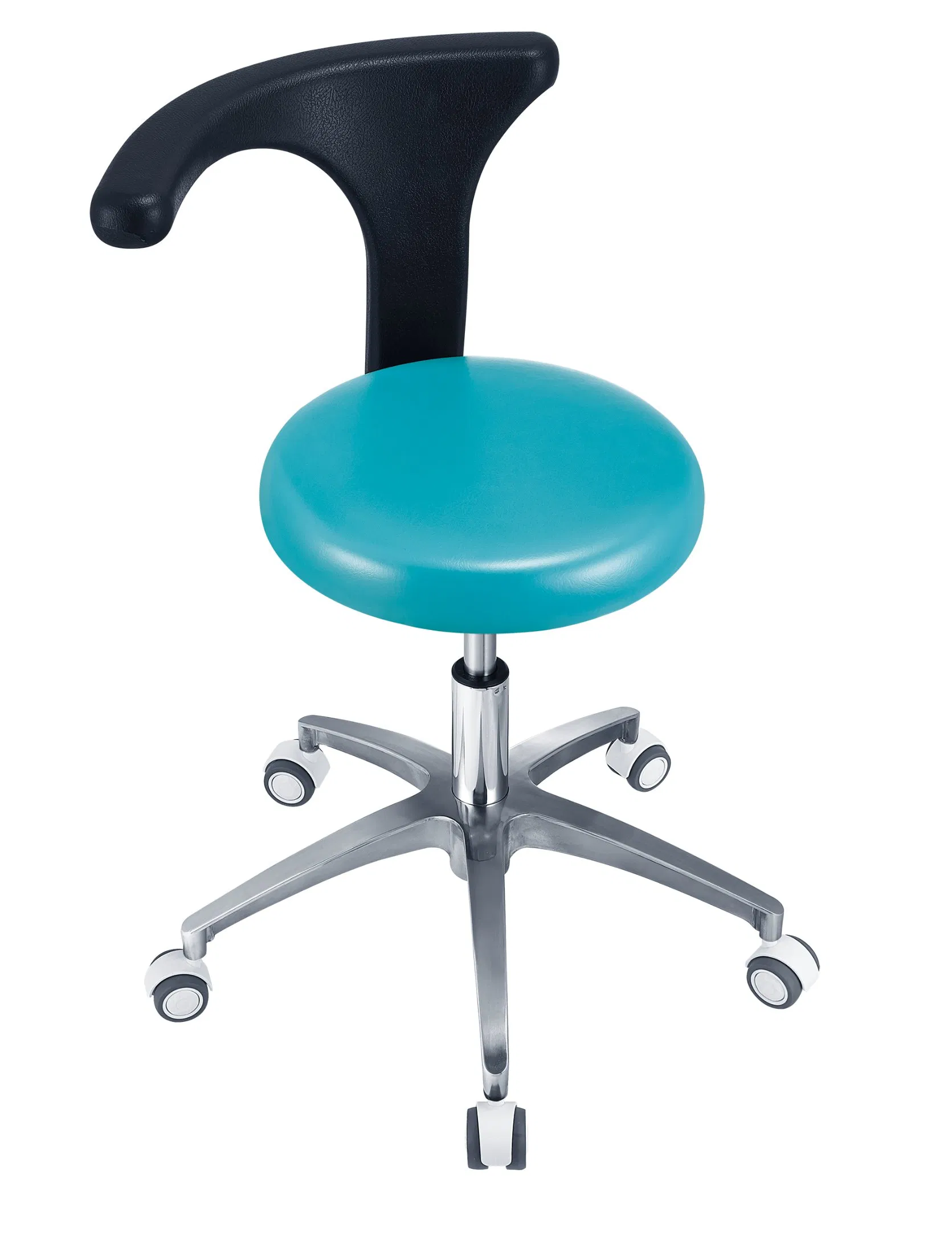 Adjustable Dental Assistant Chair Stool Ergonomic Style Saddle Dentist Stool