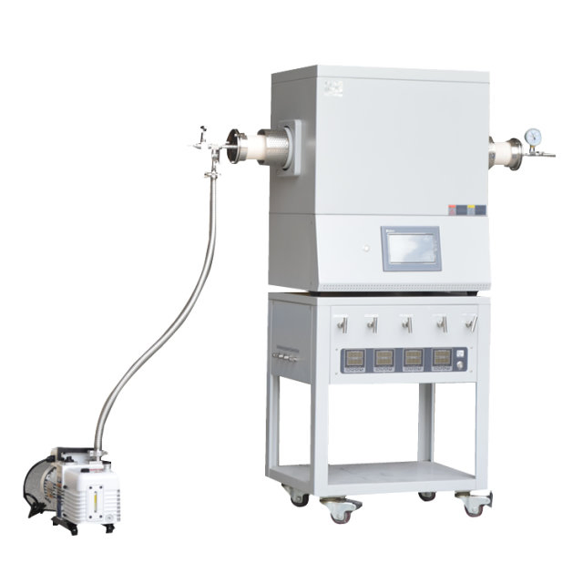 1600c CVD Tube Furnace System for Deposition of Carbon and Metal Oxidize