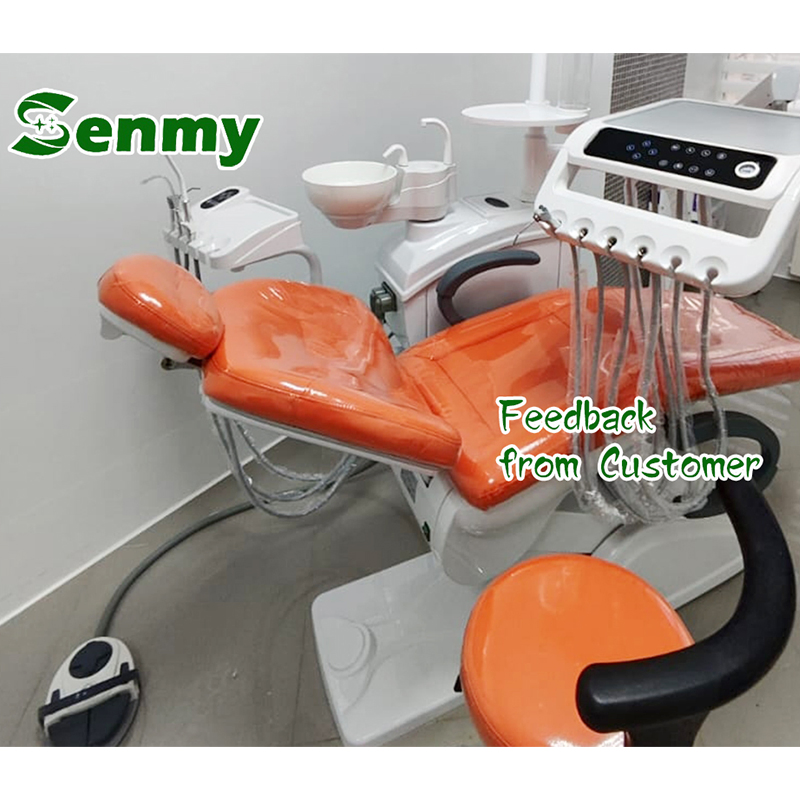 S109 Soft Leather Simple Stand Alone Dental Electric Chair for Dental Clinic