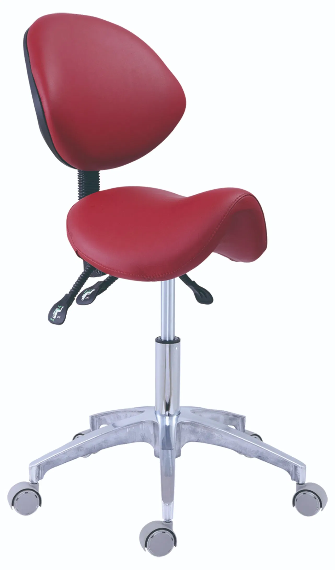 Clinic Dentist Lab Adjustable Backrest Dentist Chair Dental Doctor Stool Dentists Stool Saddle Chair Ergonomic Stool