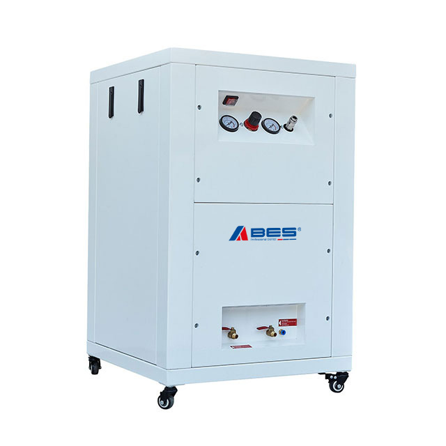 Oil Free Silent Air Compressor, Dental Air Compressor, Medical Air Compressor, 1500W/2.0HP, 40L, Oil Less