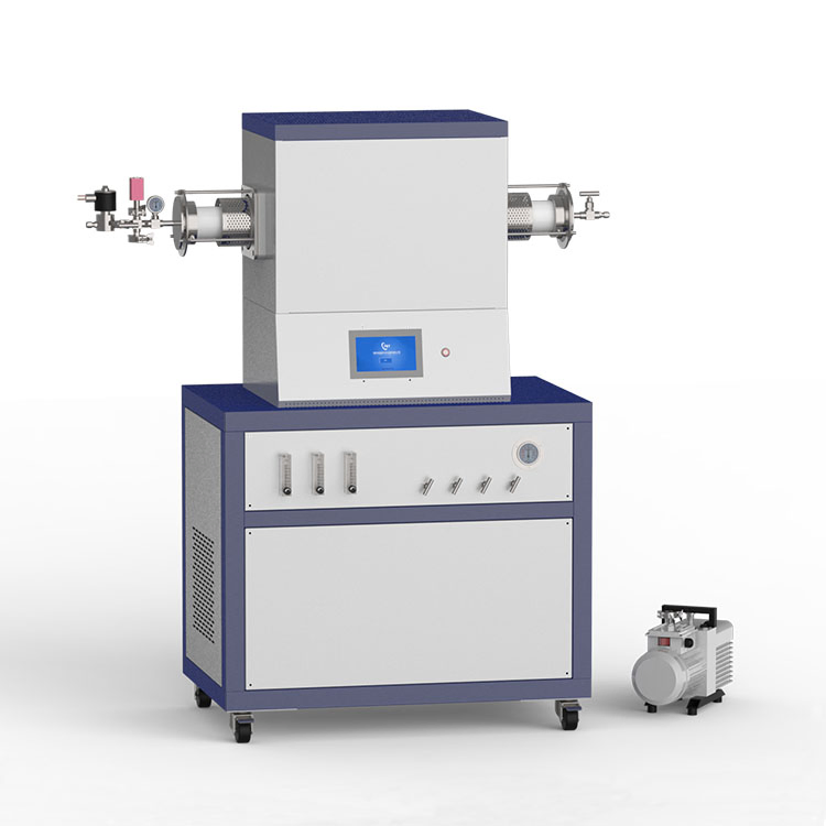 1600c CVD Tube Furnace System for Deposition of Carbon and Metal Oxidize