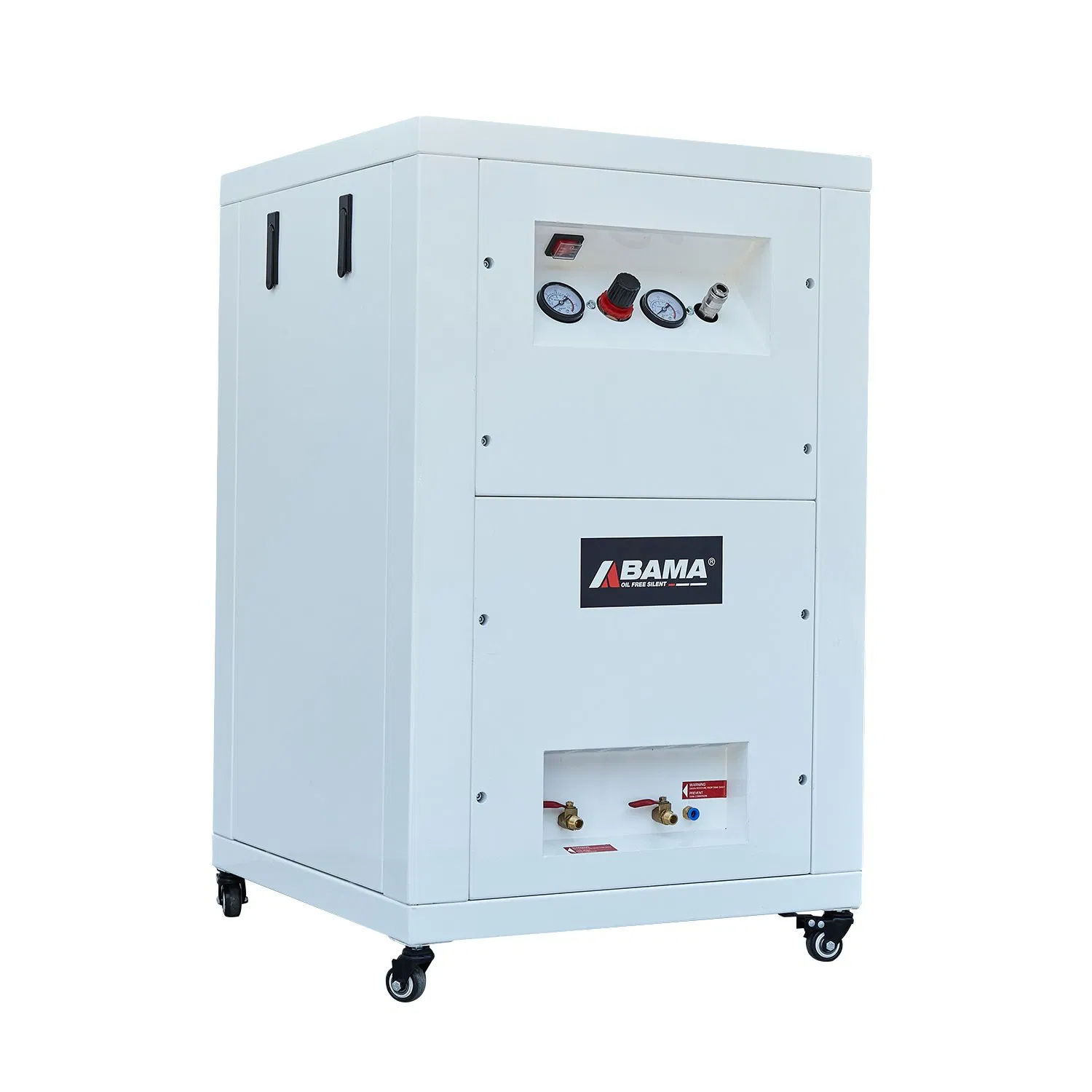 Dental Air Compressor, Medical Air Compressor 1500W/2.0HP Oil Free Silent Air Compressor, Oil Less