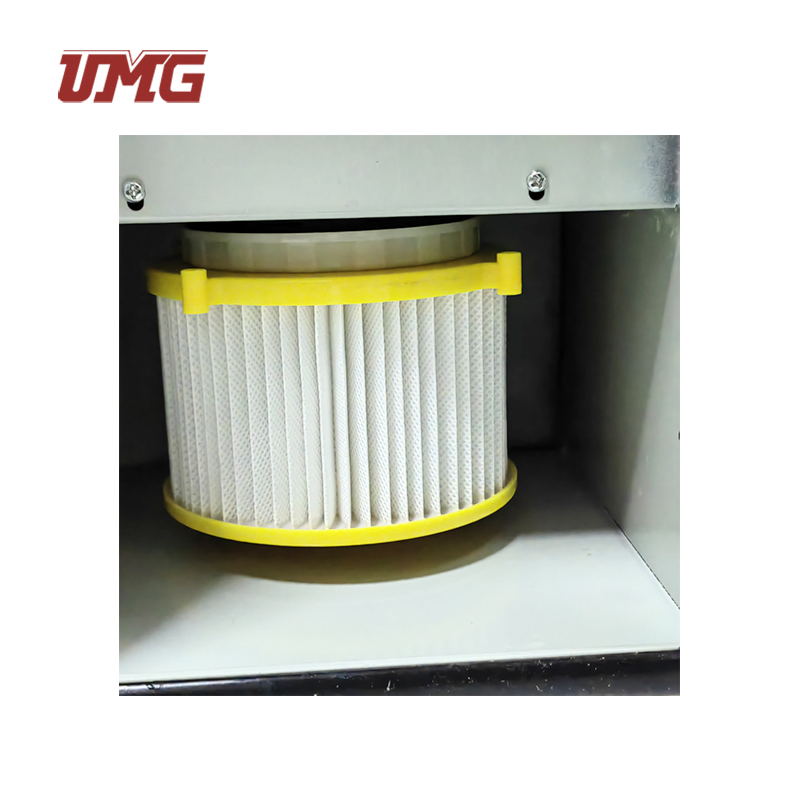 Dental Dust Collector Digital Control Double Wheel Motor Strong Power Dental Vacuum Dust Extractor for Dental Laboratory