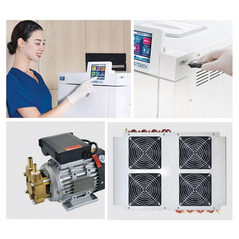 Lk-D13 Class B Touchscreen Getidy Dental Fast Autoclave Sterilizer Machine Price 29L/45L