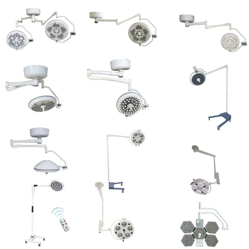 Wall Mounted Shadowless Operating Room Lamp for Hospital and Clinic LED Surgical Lights for Dental