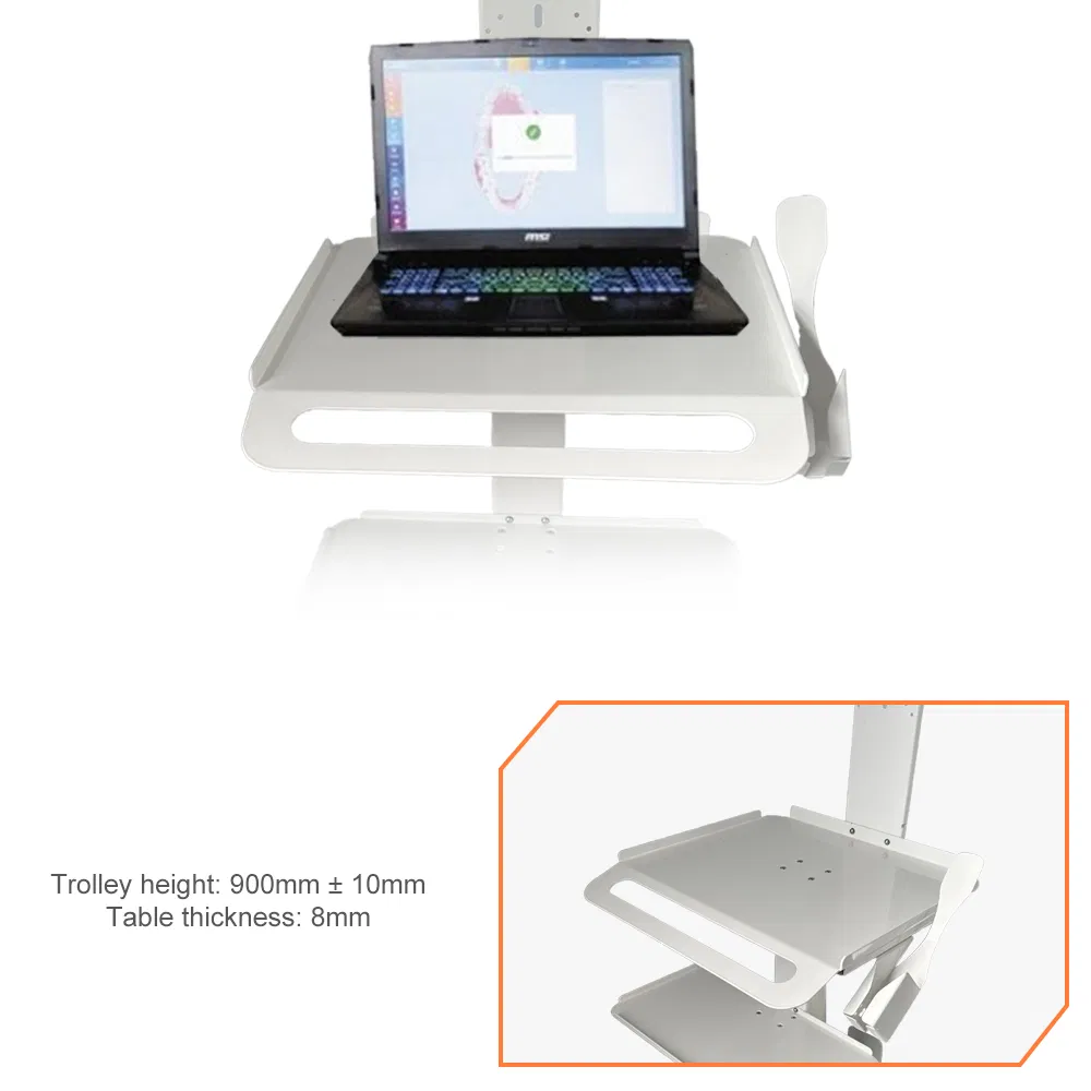 Dental Chair Side Solution Dental Scanner Trolley Intraoral Scanner Cart with Touchscreen