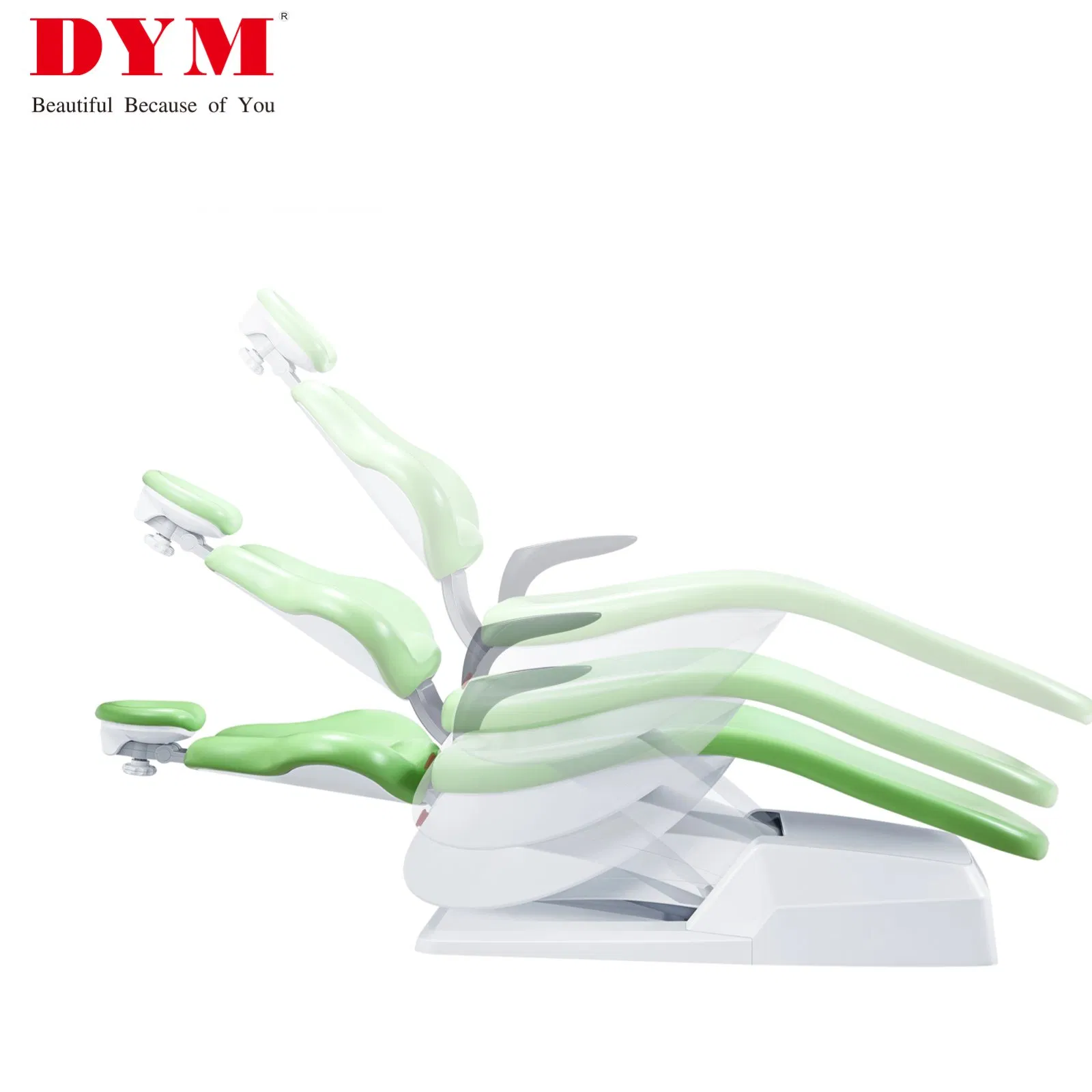 Customizable Unit Dental Chair Portable Folding Safety with LED Light