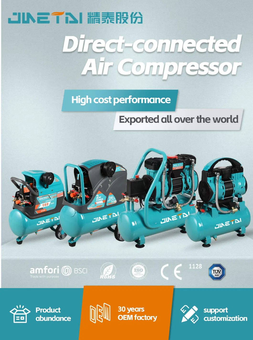 Piston Portable Dental Air Compressor